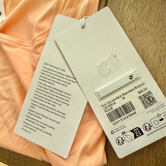 Lululemon Wundermost Ultrasoft Bodysuit, Size Medium & Large NWT - Picture 9 of 10